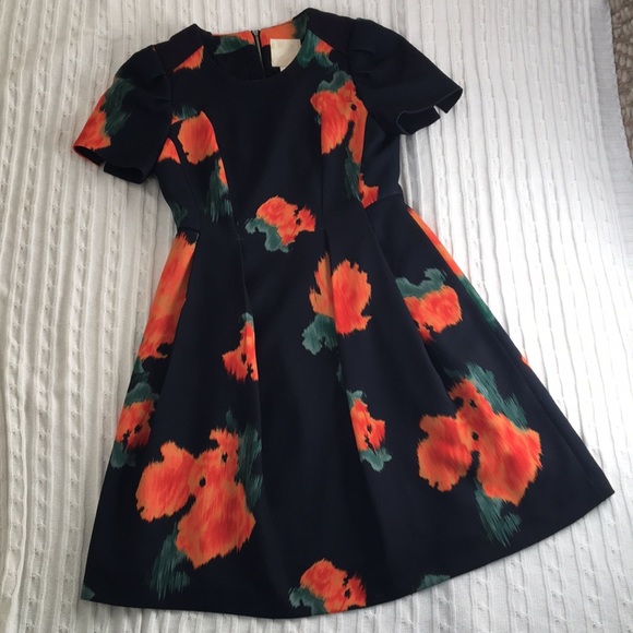 Anthropologie Mcginn Poppy Palette Dress - size 6 - Picture 4 of 7